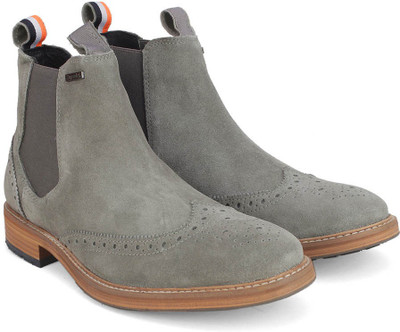 

Superdry BRAD BROGUE CHELSEA Boots For Men(Grey