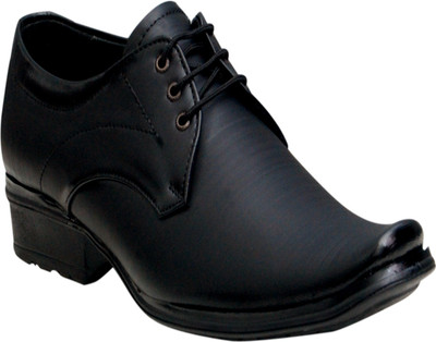 

Dia A Dia Party wear formal shoes for men office wear Derby For Men(Black, Bline-d2101-blk