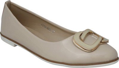 

KEG Women's Lifestyle Beige Casual Shoes Bellies For Women(Beige