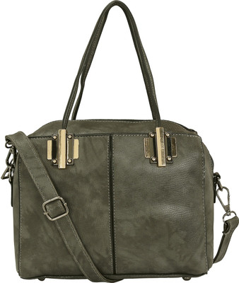

LE CUERO Women Casual Green PU Hand-held Bag