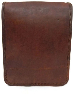 

Anshika International Boys & Girls Casual Brown Genuine Leather Sling Bag