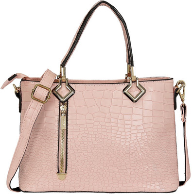 

LE CUERO Women Casual Pink PU Hand-held Bag