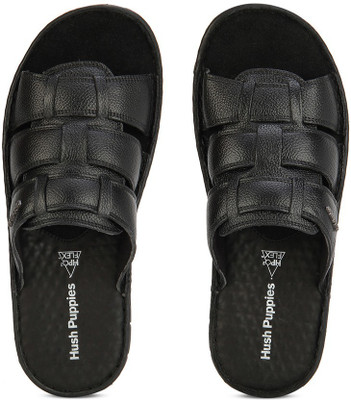 

Hush Puppies By Bata Flip Flops, Black