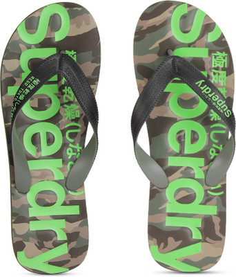 Superdry CLASSIC CAMO Flip Flops, Black
