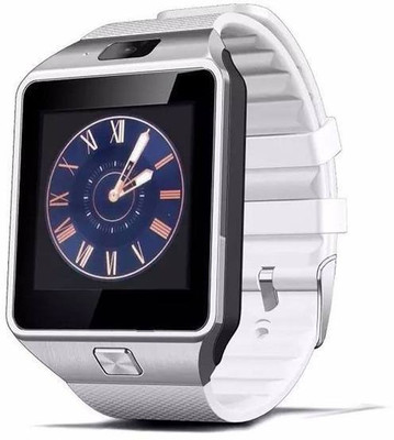 

ESTAR Presenting Bluetooth Smartwatch with Sim- Card Support Compatible with Xiaomi Redmi 2 Silver Smartwatch(Black Strap Free Size)