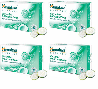 

Himalaya Cucumber & Coconut Soap(500 g, Pack of 4)
