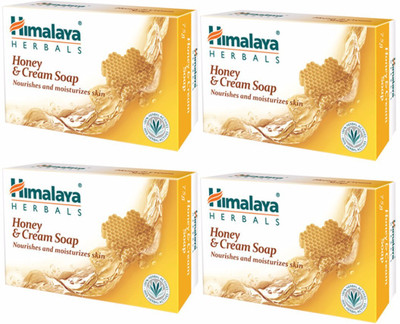 

Himalaya Honey & Cream Soap(500 g, Pack of 4)