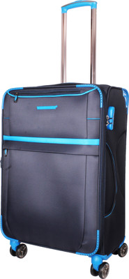

Ventex Germany " 75 Cms Water Resistant 4 Wheel Expandable Check-in Luggage -  inch(Blue