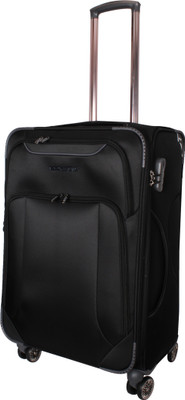 

Ventex Germany " 65 Cms Water Resistant 4 Wheel Expandable Check-in Luggage -  inch(Black
