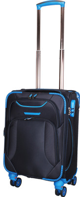 

Ventex Germany " Water Resistant 4 Wheel Overnighter Expandable Cabin Luggage -  inch(Blue