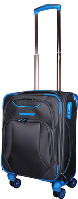 

Ventex Germany " Water Resistant 4 Wheel Overnighter Expandable Cabin Luggage -  inch(Grey