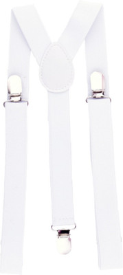 

Stylenara Y- Back Suspenders for Men(White)