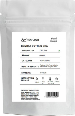 

Teafloor Bombay Cutting Chai Spices Infusion Tea(100 g, Vacuum Pack)
