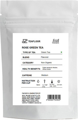

Teafloor Rose Green Tea Rose Green Tea Vacuum Pack(100 g)