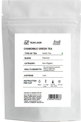 

Teafloor Chamomile Green Tea Chamomile Green Tea Vacuum Pack(100 g)
