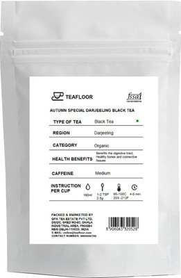 

Teafloor Autumn Special Darjeeling Black Tea Unflavoured Black Tea Vacuum Pack(100 g)