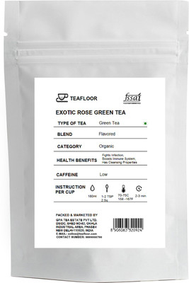 

Teafloor Exotic Rose Green Tea Vacuum Pack(100 g)