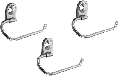 

Klaxon Armano Napkin Ring 9.44 inch 1 Bar Towel Rod(Stainless Steel Pack of 3)