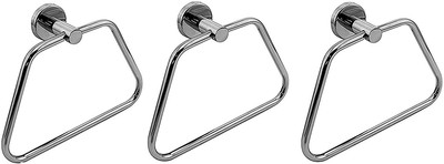 

Klaxon Calibo Napkin Ring 3.54 inch 1 Bar Towel Rod(Stainless Steel Pack of 3)