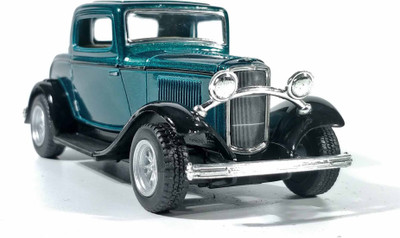 

Jack Royal Ford Coupe 1932 Antique model car toy(Blue)