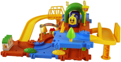 

Miss & Chief Train Track set (Battery operated) 28pcs(Multicolor)
