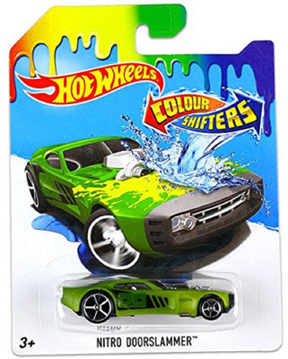 

Mattel Hot Wheels 1:64 Color Shifters Nitro Doorslammer Car(Multicolor)