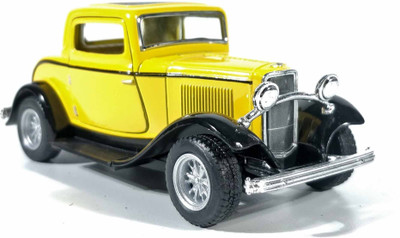 

Jack Royal 1932 Model Ford Coupe Antique car toy(Yellow)