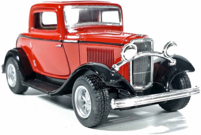 

Jack Royal Coupe Ford 1932 Model Antique car toy(Red)