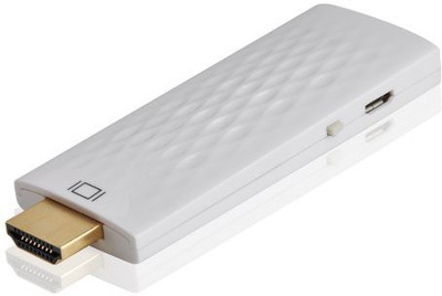

CASEMANTRA Wireless Wifi Display Dongle Miracast Media Streaming Device (White) 2.2 inch CD Player(White)