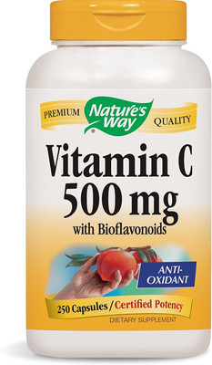 

Nature's Way Vitamin C- 500mg- Bioflavonoids - 250 Nos(250 No)