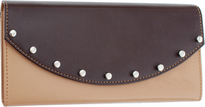 

I Define You Women Casual Brown, Beige Artificial Leather Wallet(1 Card Slot)