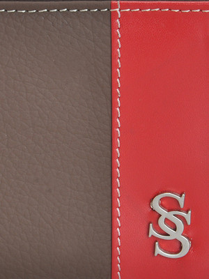 

Second Skin Men Brown Genuine Leather Wallet(10 Card Slots)