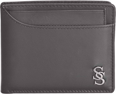 

Second Skin Men Brown Genuine Leather Wallet(10 Card Slots)