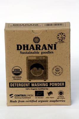 

Dharani Organic Detergent Powder(100% organic certified) 300 g Washing Powder(Natural)