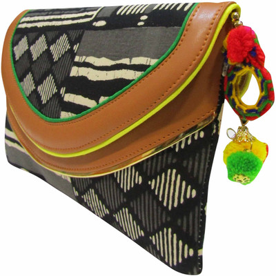 

Deepsum Party Multicolor Clutch