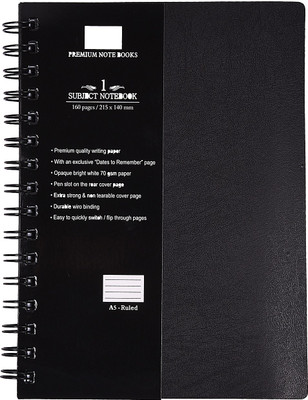 

Atlas A5 Notebook(Premium, Black)