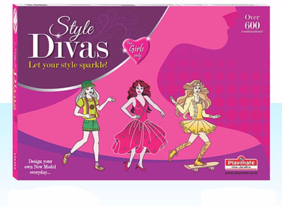 

Playmate Style Divas - Let your stlye sparkle!, Age 5 to 8 Years+(Multicolor)