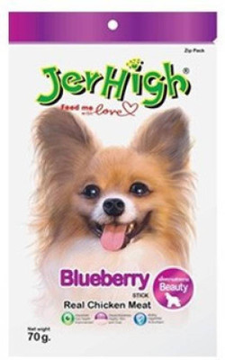 

JerHigh 3 Pack of Blueberry 70gm Chicken 210 g Dry Dog Food(Pack of 3)