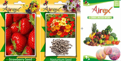 

Airex Strawberry, Nasturtium Seed(20 per packet)