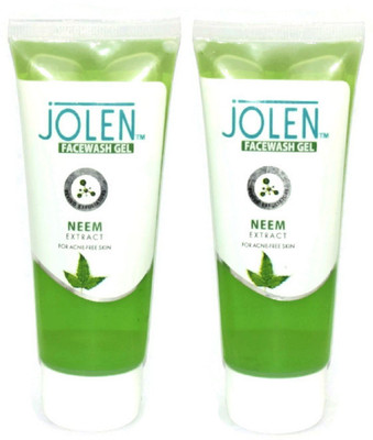 

Jolen JOLEN NEEM EXTRACT FACEWASH 72 GRAM PACK OF 2 [150 GRAM] Scrub(150 g)