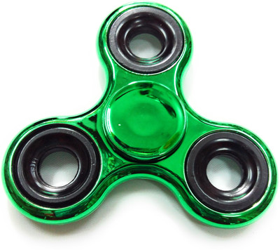 

KAUSAL KF Fidget Spinner Ultra Speed With Chrome Metallic Finish (GREEN)(Green)