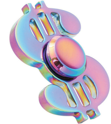 

S.Blaze Rainbow Colour Dollar Fidget Spinner for Kids & Adults(Multicolor)