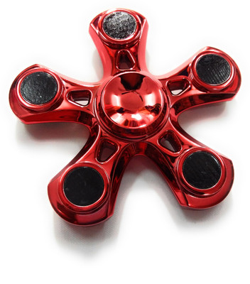 

KAUSAL KF World Superior Heavy Quality Metallic Ferris Wheel Ultra Speed Hand Fidget Spinner Toy (MARON)(Maroon)