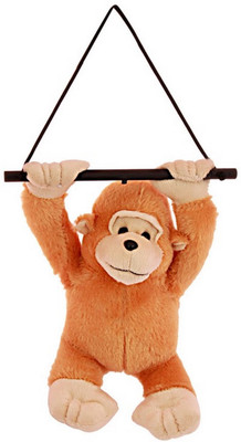 

kraft artefacto haus COLORFUL BROWN CHIMPU MONKEY - 30 cm - 30 cm(Multicolor)