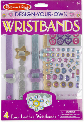 

Melissa & Doug Design-Your-Own Wristbands: Arts & Crafts - Kits -9473