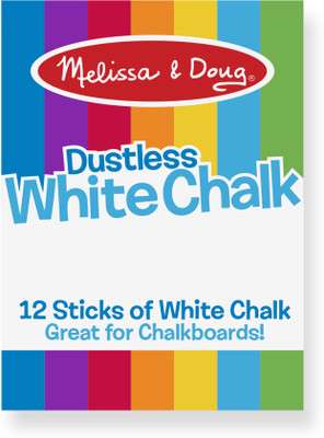 

Melissa & Doug White Chalk (12 Piece)-4147