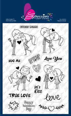 

expressions craft stamps Couples in Love