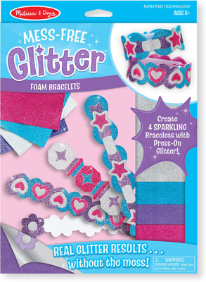 

Melissa & Doug Mess-Free Glitter Foam Bracelets-9506
