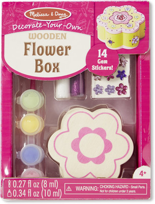

Melissa & Doug Dyo Flower Box, Multi Color-8852