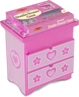 

Melissa & Doug Double-Drawer Chest Arts & Crafts Kits -9527